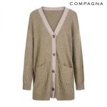 꼼빠니아 배색꽈배기가디건_CCBW1-WSC230 - 에누리 가격비교