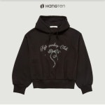 행텐 여성그래픽셋업루즈핏기모후드티셔츠10490-131-854-1211 - 에누리 가격비교