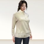 올포유 여성 소매 포인트 하프넥 집업 티셔츠 AWTHMA261BEM - 에누리 가격비교