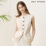 막스스튜디오 여성 프렌치 린넨 블렌드 베스트 - 에누리 가격비교