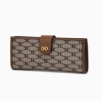 헤지스 여성 H장식 브라운 시그니처 패턴 가죽 슬림 장지갑 HIWA6E840W1 - 에누리 가격비교