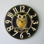 미소비즈 데일리데코 애띠 부엉이 벽시계 L-미아트 - 에누리 가격비교