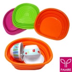 대일코리아 파미레 실리콘 접이식 설거지통/ 오렌지 - 에누리 가격비교