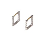 쥬얼리팜므파탈 14K GOLD 1cm 스퀘어 커트 원터치링_H1209 - 에누리 가격비교
