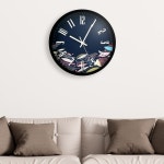 파인아트 나뭇잎 원형 벽시계 아날로그 벽걸이시계 - 에누리 가격비교 파인아트 나뭇잎 원형 벽시계  아날로그 벽걸이시계 - 에누리 가격비교