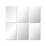 DIY 아크릴거울 직사각형 중 10 x 15 cm 6p 은경 - 에누리 가격비교