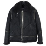 아크네스튜디오 아크네 이안 스웨이드 무스탕 B70004 ANTHRACITE GREY ANC077gr - 에누리 가격비교