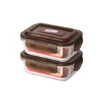 아이에코리아 수퍼 오븐글라스 직사각 640ml [2개] - 에누리 가격비교