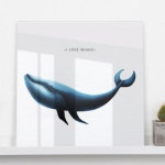 꾸밈 아트박스 ii150-아크릴액자_고래한마리 - 에누리 가격비교