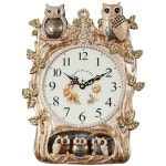 고마리스튜디오 패밀리 부엉이 벽시계 G - 에누리 가격비교