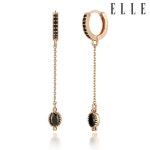 라디오사 14K 엘르주얼리 블랙 포인트 귀걸이 gold pin ELGPEE125 - 에누리 가격비교
