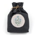 엔조이스티치 프랑스자수패키지-들꽃 방울파우치4 자수파우치만들기 자수수업 공방 패키지JS4008 초보자용자수패키지 - 에누리 가격비교