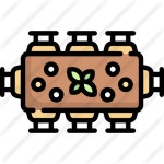 Dining table - Free furniture and household icons Dining table free vector icons designed by Freepik