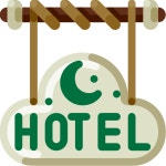 Hotel - Free signaling icons Hotel free vector icons designed by Adib Sulthon