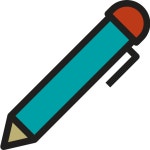 Pen - Free education icons Pen free vector icons designed by phatplus