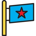 Flag - Free networking icons Flag free vector icons designed by phatplus
