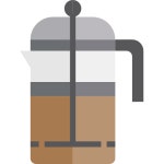 French press - Free food and restaurant icons French press free vector icons designed by srip