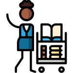 Librarian - Free people icons Librarian free vector icons designed by Freepik