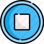 Stop button - Free music icons Stop button free vector icons designed by Freepik