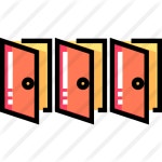 Doors - Free miscellaneous icons Doors free vector icons designed by Freepik