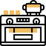 Stove - Free electronics icons Stove free vector icons designed by Eucalyp