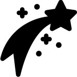 Shooting star - Free animals icons Shooting star free vector icons designed by Freepik