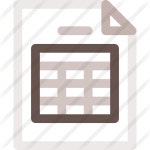 Spreedsheet - Free files and folders icons Spreedsheet free vector icons designed by Freepik