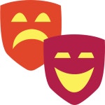 Drama - Free entertainment icons Drama free vector icons designed by smalllikeart