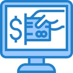 Shopping online - Free computer icons Shopping online free vector icons designed by srip