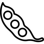 Peas - Free food icons Peas free vector icons designed by Darius Dan