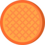 Stroopwafel - Free food icons Stroopwafel free vector icons designed by Freepik