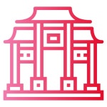Paifang - Free monuments icons Paifang free vector icons designed by smalllikeart