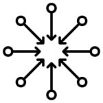 Centralized - Free shapes and symbols icons Centralized free vector icons designed by Icongeek26