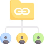 Shared folder - Free computer icons Shared folder free vector icons designed by Freepik
