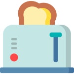 Toaster - Free food icons Toaster free vector icons designed by Freepik