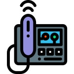 Telephone - Free technology icons Telephone free vector icons designed by Freepik