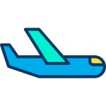 Airplane - Free transport icons Airplane free vector icons designed by Kiranshastry
