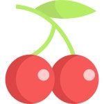 Cherry - Free food icons Cherry free vector icons designed by Freepik