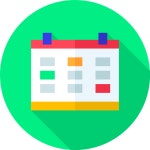 Calendar - Free time and date icons Calendar free vector icons designed by Freepik