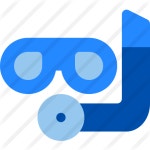 Snorkeling - Free travel icons Snorkeling free vector icons designed by berkahicon