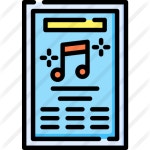 Poster - Free music icons Poster free vector icons designed by Freepik