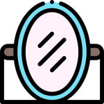 Mirror - Free furniture and household icons Mirror free vector icons designed by Freepik