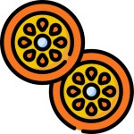 Orange - Free food icons Orange free vector icons designed by Freepik