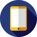 Smartphone - Free technology icons Smartphone free vector icons designed by Freepik