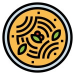 Khanom keen - Free food and restaurant icons Khanom keen free vector icons designed by smalllikeart