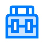 Lunch box - Free food icons Lunch box free vector icons designed by Vitaly Gorbachev