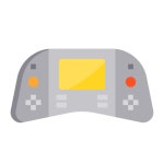 Game console - Free multimedia icons Game console free vector icons designed by itim2101