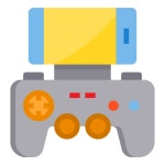 Mobile game - Free technology icons Mobile game free vector icons designed by itim2101