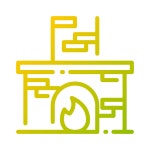 Fireplace - Free real estate icons Fireplace free vector icons designed by Good Ware