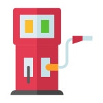 Gas station - Free transportation icons Gas station free vector icons designed by Good Ware